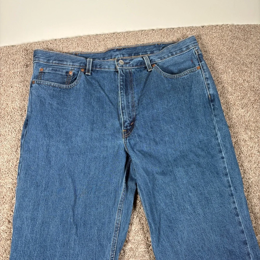 Levis 550 Relaxed Fit Tapered Leg Mens Jeans 40x30 Medium Wash Blue‎ Denim
